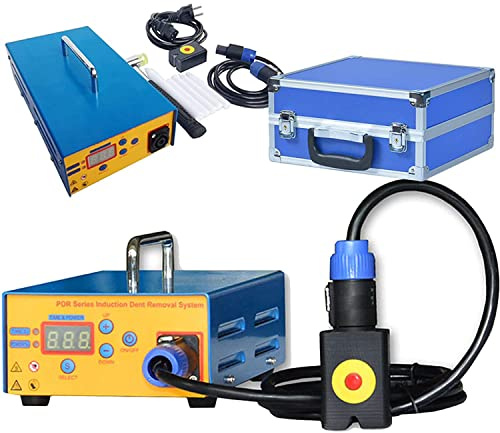 Auto Dellenabzieher-Kit - 1380W Heizung Dellenreparaturset Profi Ausbeulwerkzeug Auto Dellen Reparatur Set Reparaturset für Karosserie Hagel Dellen Entfernung Dellenentferner Karosseriereparatur