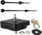 UKCOCO 1Pc Uhr Zubehör Home Uhrwerk Uhrwerk Einfache Bewegung Kit Uhr Schwarz