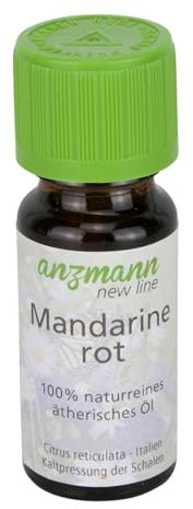 LivuX Ätherisches Öl Mandarine Rot – 10 ml – Fruchtiger Duft für Raumduft & Aromatherapie