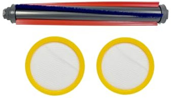 Kit De 2 Filtres HEPA Et Brosses Rotatives, Accessoires Et Pièces De Rechange, Compatible Avec L'aspirateur Jimmy JV35(Set 1)