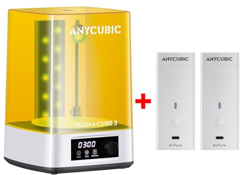 ANYCUBIC Wash & Cure 3 und Mini Luftreiniger 2pcs Bundle