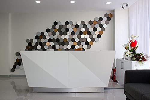 AS Country Stone | Wandverkleidung 3D Wand, 3D Wandpaneele, 3D Wanddeko, 3D Look für Innenbereich, Geschäftsräume, Ladenbau | Norm Anthrazit