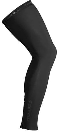 castelli 4519531 Thermoflex 2 Beinwärmer, Unisex, Erwachsene, Schwarz, S