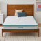 Linenspa Kingsize-Bett (150 x 200 cm), Memory-Schaum und Spiralfeder, 20 cm, Hybrid-Matratze, mittelfestes Gefühl, Bett in Einer Box, gerollte Matratze, 1,5 m x 6ft6 x 20,3 cm, anpassungsfähig und