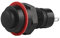 Larcele 10mm Interruttori a pulsante DIY Autobloccante Interruttore 10 pezzi ANKG-09(Nero)
