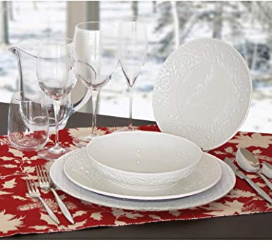 BRANDANI 52705 TAVOLA 18 PZ DELIZIE NEW BONE CHINA