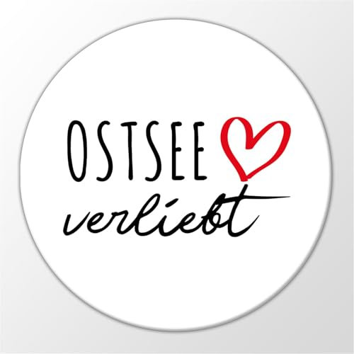 Huuraa Magnet Ostsee verliebt Geschenk 59mm Flaschenöffner Ostsee Geschenkidee