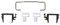 Plate-mounted Costar Stabilizers Balancing 6.25u 2u For Keyboard Big For Gaming Mouse Skate Feet Pad Edge Sticker Receiver Adapter Keycap Remover Puller Side Button Storage Box