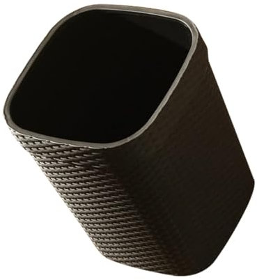 Alipis Mülleimer aufbewahrungsdose storage boxes aubewahrbox abfalleimer für regal Korb Behälter Altpapiereimer Mini Abs Müllcontainer Toilettenpapier Eimer Plastik Black