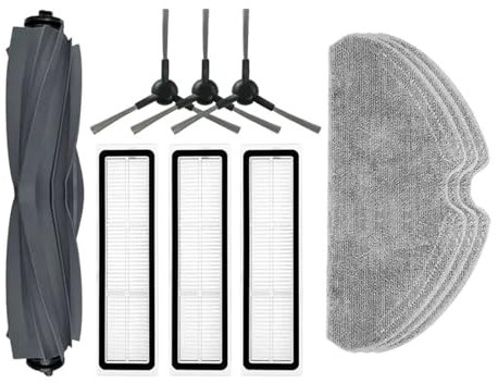 CFBKPUGN Compatible avec Les Accessoires D'aspirateur Robot Dreame, D9 Max Gen 2 / D10s Pro / D10s, Brosse Principale, Filtre, Serpillière, Chiffon, Pièces De Rechange
