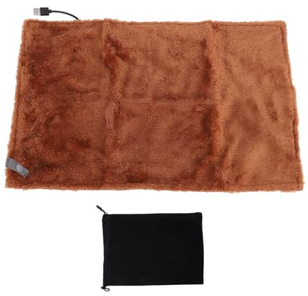 Foot Heating Pad USB 5V Fast Heating Cotton Electric Heat Pad for Feet Legs Hands Knees, Portable Plug - in Warmer with Soft Fabric for Home Office Travel (Type 2)