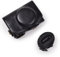 kinokoo Canon SX740 SX730 SX720 HS Case, PU Leather Camera Protective Case with Shoulder Strap for Canon PowerShot SX720 HS SX730 HS and SX740 HS Camera- - Black