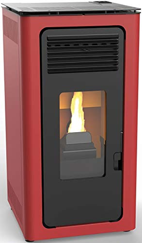 poêle à granulés audax 6 – 8-10 KW 8 kW Bordeaux