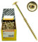 Viti a testa piatta con viti per truciolato ETA, viti per costruzione in legno TORX, filettatura turbo (5 x 100 mm, 100 pezzi)