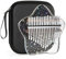 Beveetio Clear Kalimba Thumb Piano With Eva Protective Case, Transparent Crystal Kalimba 17 Key, Musical Instrument Gifts For Kids, Rainbow Star Finger Piano, Acrylic Mbira…
