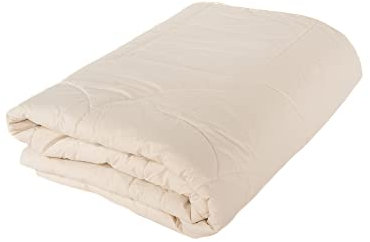 Ritter Decken Alpaka Duosteppbett 155 x 220 cm - Natürlich Warme Bettdecke mit Körperform-Steppung - Füllung mit Alpaka Flaum - Made in Germany