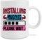 Hole Gadget Tazze Divertenti, Tazza Mug con Idee Regalo Divertente e Originali da Colazione o da The, Regali Simpatici per Sorella, Mamma, San Valentino, Uomo, Donna (Muscoli)