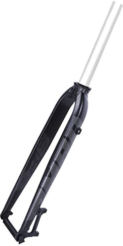 SLDMJFSZ per 26/27.5/29 forcelle rigide per Mountain Bike, Forcella Rigida Dritta con Freno a Disco, Lega di Alluminio superleggera per BMX Road Bike,Nero