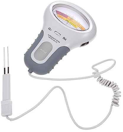 Yardwe 1stück Ph Tester Für Schwimmbad Tragbares Wasserqualitätsmessgerät Mit Großem Display Leicht Zu Bedienen Und Wartungsfrei Für Präzise Ph Und Chloranalyse