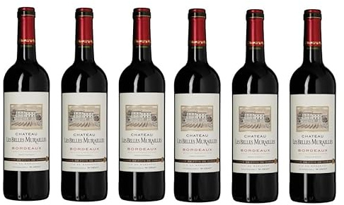 6x 0,75l - 2020er - Château Les Belles Murailles - Bordeaux A.O.P. - Frankreich - Rotwein trocken