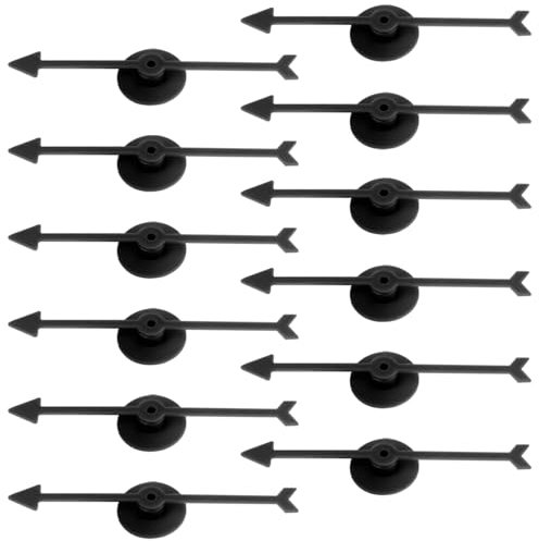 Game Spinner Arrow 12pcs 3,9 -Zoll -Pfeilspinner mit Basis -Plastik -Spielspinner für DIY -Brettspiele Ersatzspinner für Spin The Wheel Funny Party, Arrow Spinners, Arrow Spinners