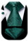 Enlision Krawatte Grün Hochzeit Krawatten für Herren Blumen Krawatte mit Einstecktuch und Manschettenknöpfe Set Seide Schlips Herren Elegant Business