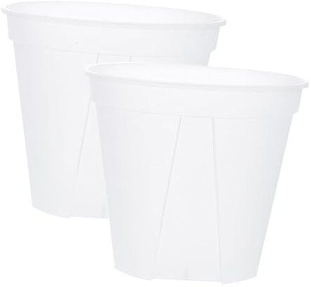 CIYODO 2stücke Orchideen Pflanztöpfe Mit Löchern Durchsichtige Töpfe Für Garten Und Zimmerpflanzen Robuster Kunststoff Für Gute Belüftung Und Drainage