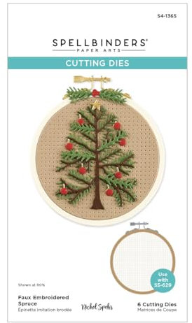 Spellbinders S4-1365 Stanzschablonen aus der Nichol's Needlework Collection von Nichol Spohr