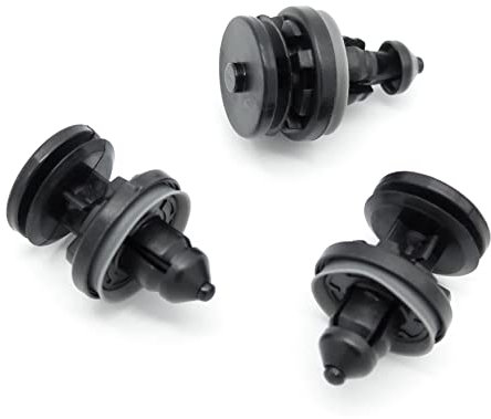 VVO Fasteners- Grapas de Plástica Negras. Para Panel de puerta delantero. Compatibile con Ford C-Max, Focus C-Max, Focus, Kuga, (10 pzas)