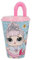 ALMACENESADAN, 0000 Gobelet canne réutilisable, capacité 430 ml, idéal pour toutes les occasions, sous licence (lol)