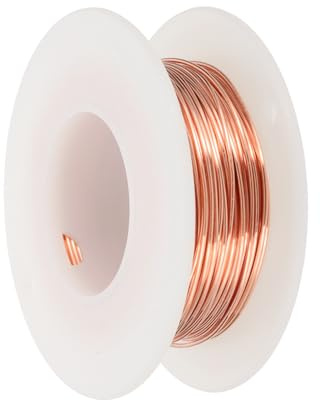 PATIKIL Filo Di Rame Puro Al 99.9% 21 Gauge 0.7mm 15 Metri Filo Artigianale | In Rame, Forniture Per Creazione Di Gioielli E Perline Per Creazione, Per Creazione Di Gioielli