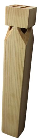BCOATH Holzpfeife für Pädagogische Musikinstrumente aus Holz Tragbare Flöte zum Blasen Lustiges Lernspielzeug für Jungen und Mädchen Lungentraining Geschenkidee