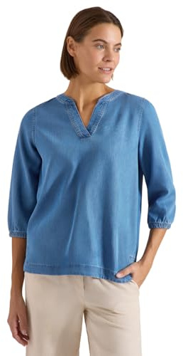 Cecil Damen 3/4-Arm Tunika im Denim-Look