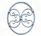 UHRIG Ornamento in ferro battuto forgiato in ferro, ad esempio come elemento ornamentale per inferriate di finestre, ringhiere, recinzioni, porte da giardino e molto altro.