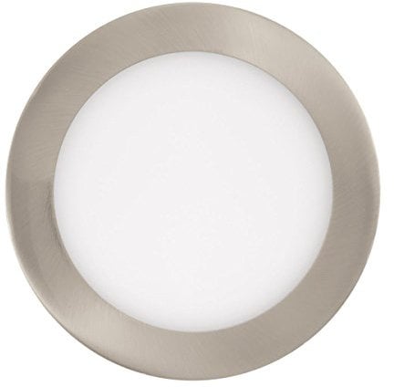 EGLO connect LED Einbauleuchte Fueva-C, Smart Home Einbaulampe, Metall in Silber und Kunststoff in Weiß, Ø 17 cm, dimmbar, Weißtöne und Farben einstellbar