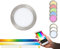 EGLO connect LED Einbauleuchte Fueva-C, Smart Home Einbaulampe, Metall in Silber und Kunststoff in Weiß, Ø 17 cm, dimmbar, Weißtöne und Farben einstellbar