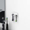 Gloss White Electric Toothbrush Head Holder/Wall mounted Heads Holder (3 Head)