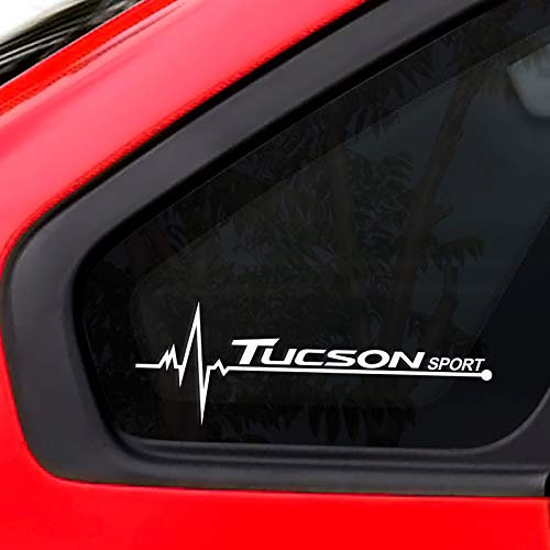 FSXTLLL Auto Seitenstreifen Seitenaufkleber Aufkleber, für Hyundai Tucson