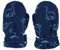 FORUHOO Kinder Handschuhe Wasserdicht mit Fleece Fäustlinge für Unisex Baby Winter(Kurz: Dinosaurier Navy,S)