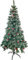 TIENDA EURASIA® Árbol de Navidad - Árboles de Navidad Artificiales - Soporte de Pie Metálico - Medidas 150-210 cm - Fácil Montaje - Embalaje en Caja (Verde NEVADO, 210CM - 1014 Puntas)