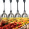 DBMGB 4 Stück Wärmelampe Küche, Einstellbare Lebensmittel Wärmelampe Speisenwärmer Multifunktional Warmhaltelampe für Restaurant Hotel, Durchmesser: 25cm, 250W