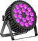 200W LED Par DJ Projecteur RGB UV noire lumière disco DMX512/ Aotu/son activé Éclairage de scène pour Fête DJ Bar Noël Halloween Mariage