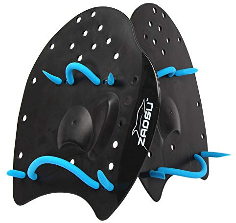 ZAOSU Hand Paddles | Schwimmpaddles für Schwimmer & Triathleten, Trainingstool für Kinder & Erwachsene