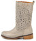 IF Fashion Scarpe da Donna Stivali Primaverili Estivi Traforati Al Polpaccio Biker Anfibi LY70-1 beige(2023) N.37