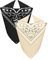 Van Der Rich ® - Set 2 Bandanas aus 100% Baumwolle Halstuch für Herren Damen (Schwarz-Beige, One Size)