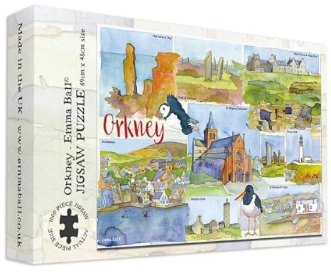 Emma Ball - Orkney - 1000 Piece Jigsaw Puzzle