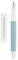 HongDian 1862 Fountain Pen, Extra Fine Nib Blue Color Barrel, Classic Pen Includes Metal Pen Case and Refillable Converter