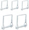 CEEYSEE 5Pcs Shaft Locking Pin 6mm Trailers Lock Hitch Lock Pin Zinc Plated Carbon Steel Round Loop Safety Wire Lock Pin Length 50mm for Farm Trailers Trolley Wagons Lawn Garden Towing(FX/6x50mm)