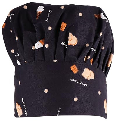 Yardenfun 1 Gorro De Chef Uniforme De Cocina Sombrero De Cocinero Sombrero De Seta para Cocina De Restaurante Sombrero De Cocina Sombrero De Cocina De Chef Sombrero De Seta Clásico