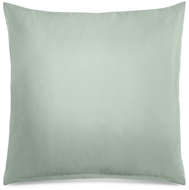Hochwertige Wetterfeste Outdoor-Kissen mit Füllung und Reißverschluss - Wasserabweisend, Pflegeleicht, UV-beständig - In Verschiedenen Größen und Farben (Salbei, 45x45 cm)
